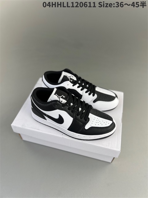 women air jordan 1 shoes H 2023-10-26-077